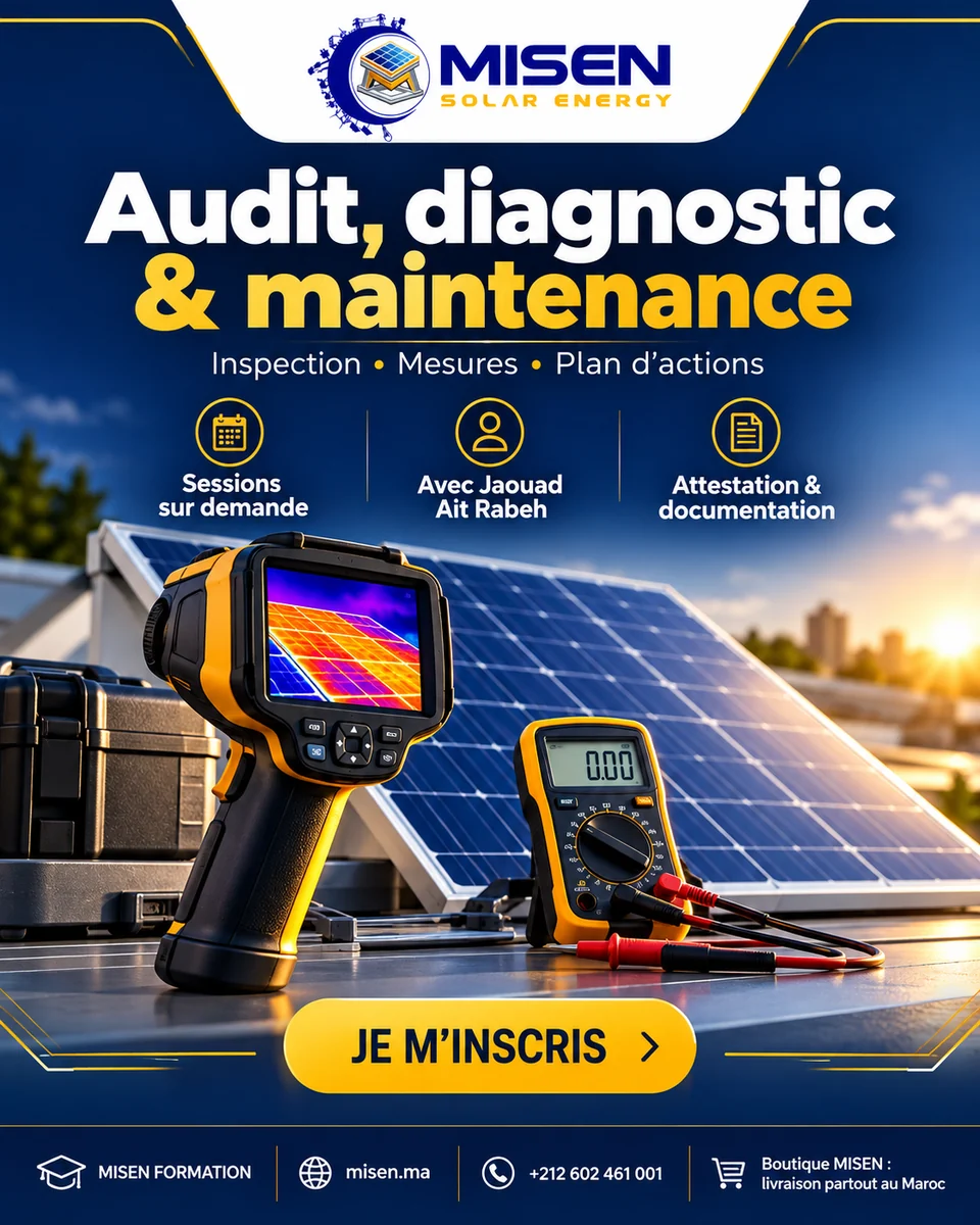 Affiche MISEN : Audit, diagnostic et maintenance