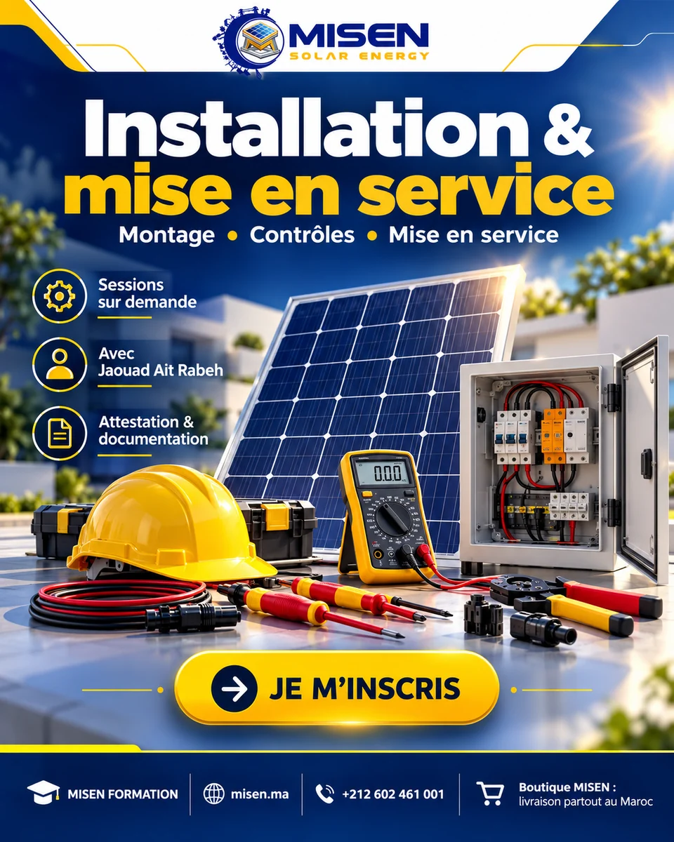 Affiche MISEN : Installation et mise en service